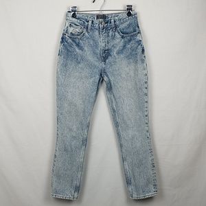 Abercrombie & Fitch high rise acid mom jeans 25